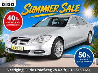 Mercedes-Benz S-klasse 350 4-Matic Prestige Plus Automaat YOUNGTIMER! | Schuif-/Kanteldak | Memory Seats | Navigatie |