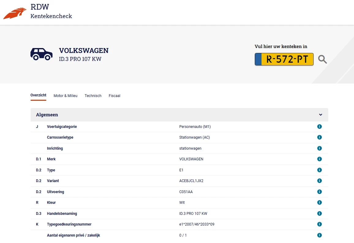 Hoofdafbeelding Volkswagen ID.3