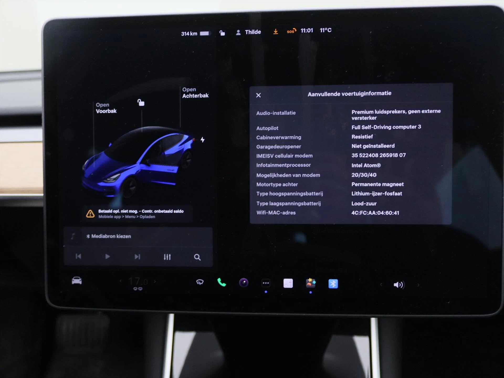 Hoofdafbeelding Tesla Model 3