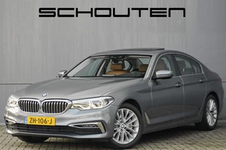 Hoofdafbeelding BMW 5 Serie BMW 5 Serie 530i High Ex Luxury Schuifdak Comfortstoel Navi Trekhaak Camera