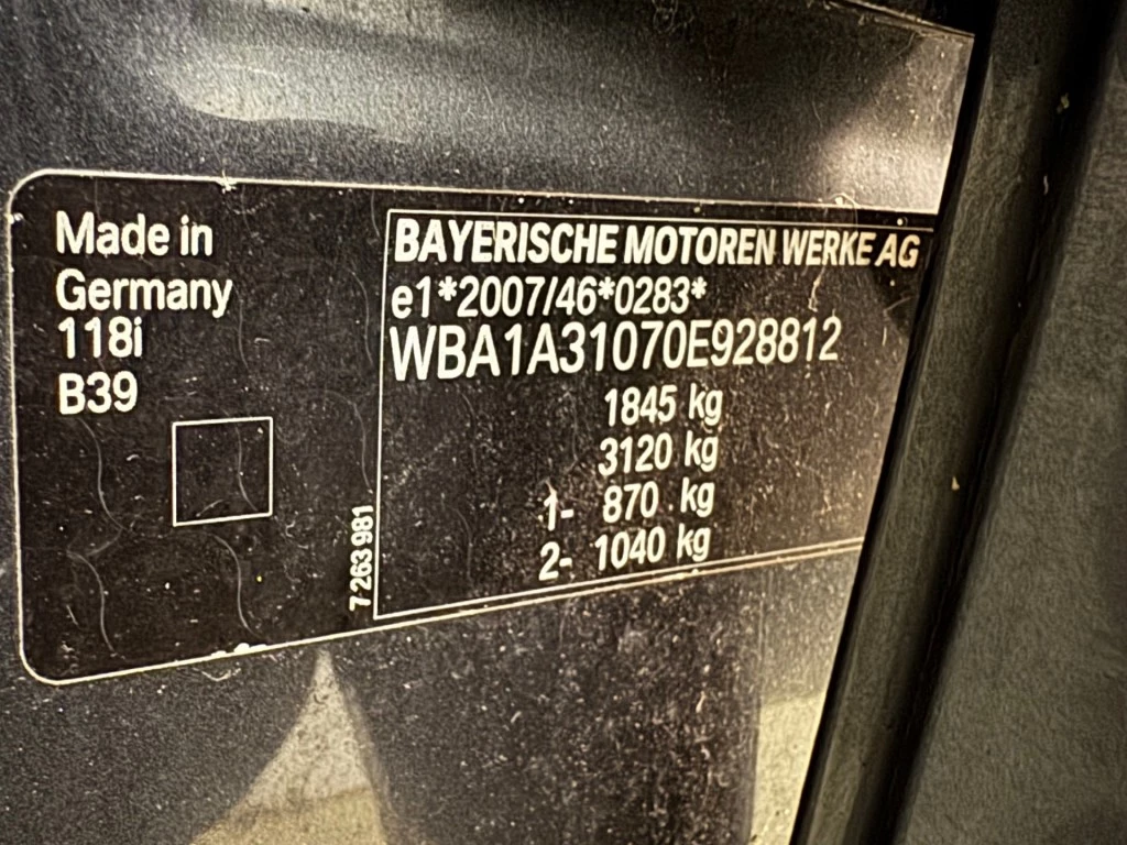 Hoofdafbeelding BMW 1 Serie