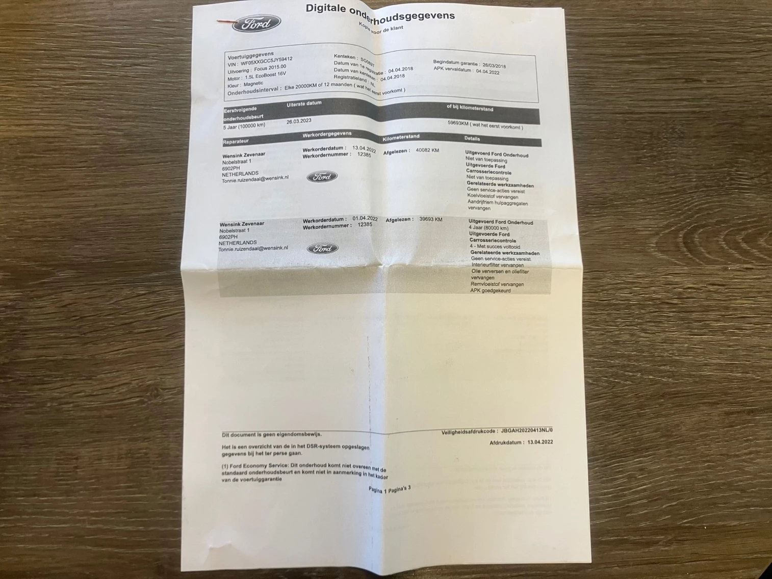 Hoofdafbeelding Ford Focus