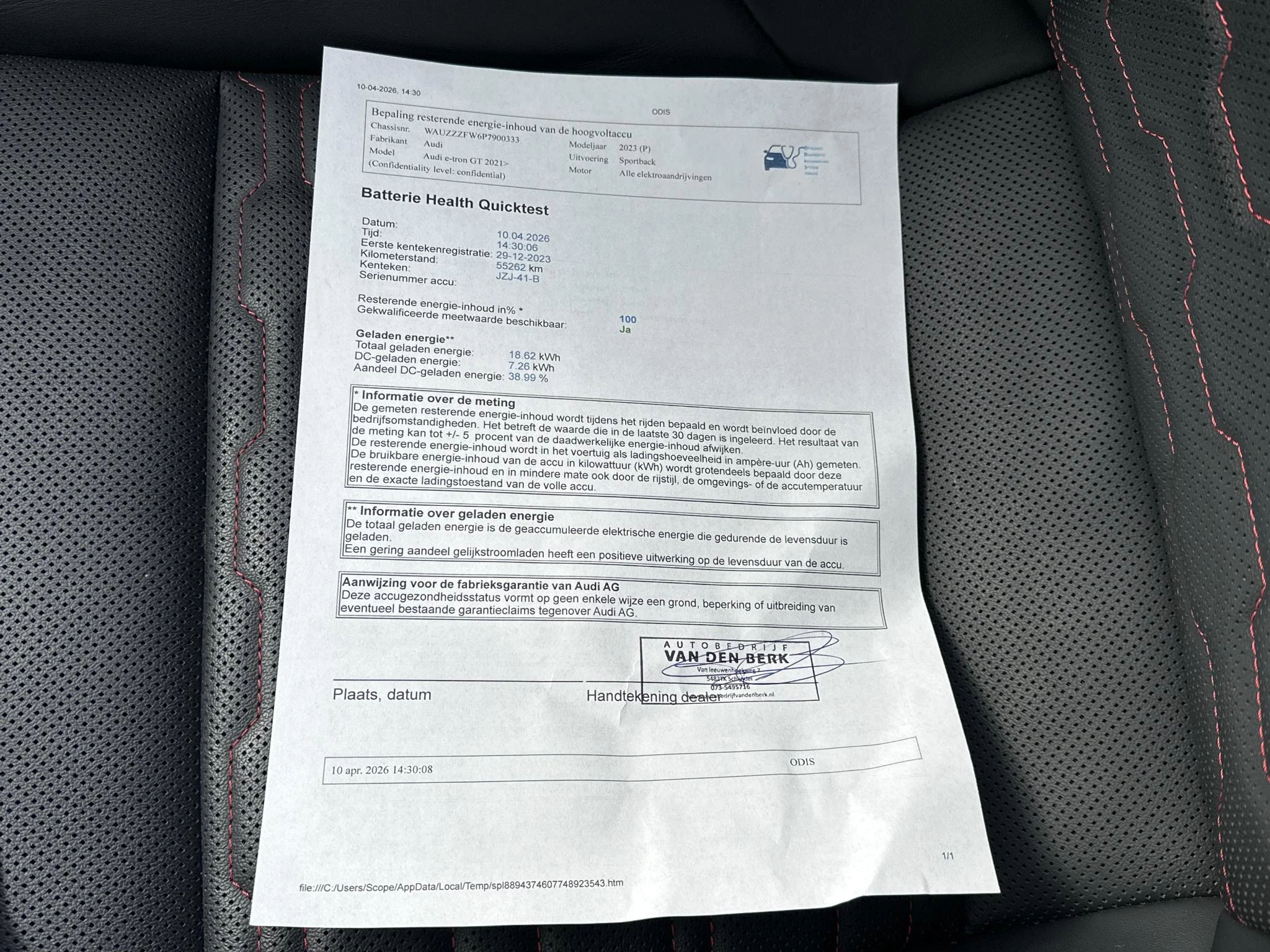 Hoofdafbeelding Audi e-tron GT