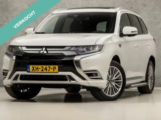 Mitsubishi Outlander 2.4 PHEV Deluxe 225Pk Automaat (SCHUIFDAK, APPLE CARPLAY, 360 CAMERA, LEDER, ZWART HEMEL, ADAPTIVE CRUISE, GETINT GLAS, STOELVERWARMING, NIEUWE APK, NIEUWSTAAT)
