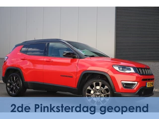 Jeep Compass 4xe 240pk/Phev-Hybrid/Pano-dak/Colorado Red/Trekhaak/Leder/Camera