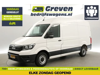 MAN TGE 35 2.0 140PK L3H3 | 3000KG Trekgew. | Airco | 3-Zits | Cruise | Carplay | Navigatie 
