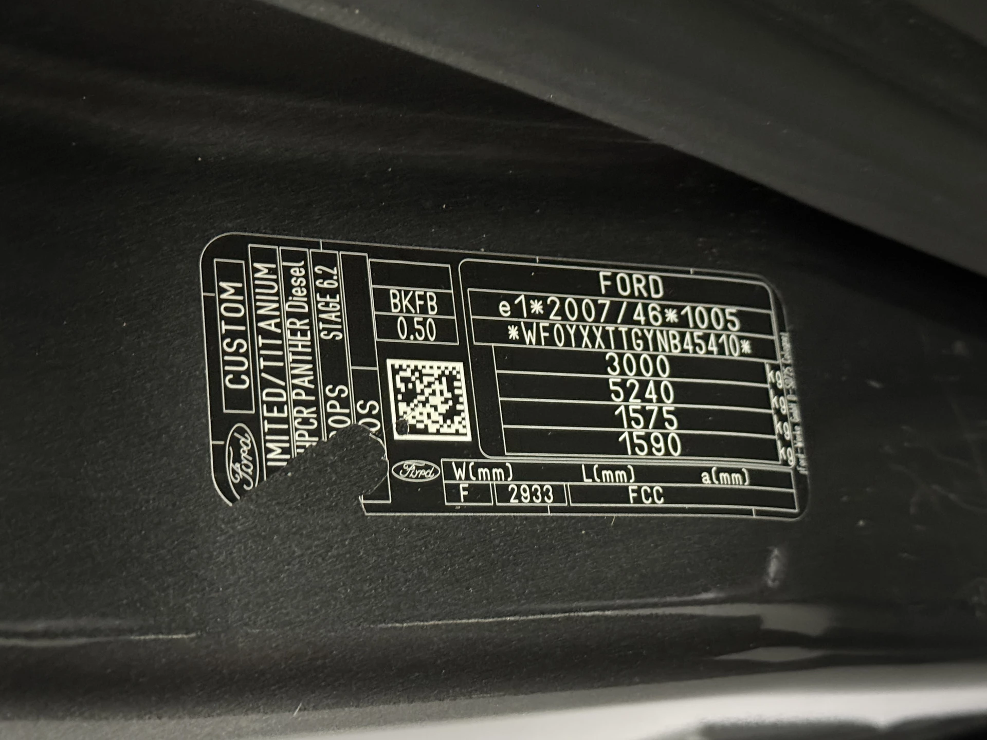 Hoofdafbeelding Ford Transit Custom