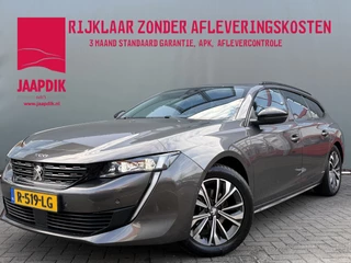 Peugeot 508 SW BWJ 2022 1.5 131 PK BlueHDI Allure Pack Business AUTOMAAT | TREKHAAK | ELEKTRISCHE ACHTERKLEP | STOELVERW. | FULL LED | HALF LEDER | CAMERA | NAVI | CLIMA | ADAPTIVE CRUISE | LMV | PDC
