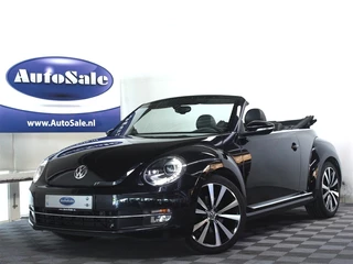 Hoofdafbeelding Volkswagen Beetle Volkswagen Beetle Cabriolet 1.4 TSI DSG 160pk Sport LEDER NAVI BLUET CRUISE '13