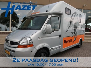 Renault Master T35 2.5 DCI 150 PK ANEMONE MTM PAARDENWAGEN HORSE TRUCK HENGSTEN UITVOERING