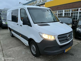 Hoofdafbeelding Mercedes-Benz Sprinter Mercedes Sprinter 316 CDI Dubbel Cabine Automaat Leer Navi