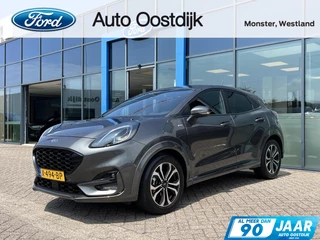 Ford Puma 1.0 EcoBoost Hybrid ST-Line 125PK Winterpack Camera Cruise Navi Climate Parkeersensoren Privacy Glass Full-LED *Sportief*