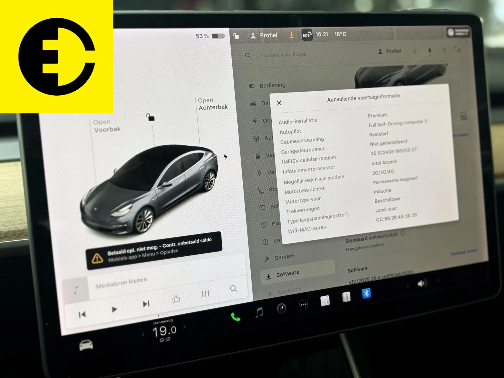 Hoofdafbeelding Tesla Model 3