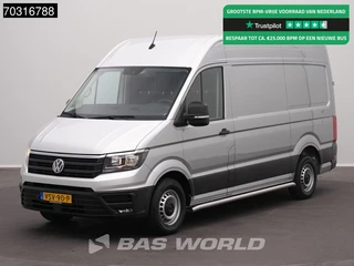 Volkswagen Crafter 140pk L3H3 Trekhaak Navi Airco Cruise Parkeersensoren v+a Euro6 L2H2 Airco Trekhaak Cruise control