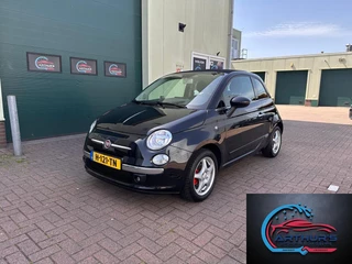 Fiat 500 1.2 Lounge Cabrio – NAP – Zeer nette auto – CarPlay