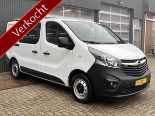 Opel Vivaro 1.6 CDTI L1H1 Kastinrichting Omvormer Trekhaak 2000kg Achteruitrij camera Airco Cruise controle  Bluetooth telefoon voorbereiding Schuifdeur 3 persoons 1e eigenaar Euro 6 Ladekasten Service wagen Kast inri