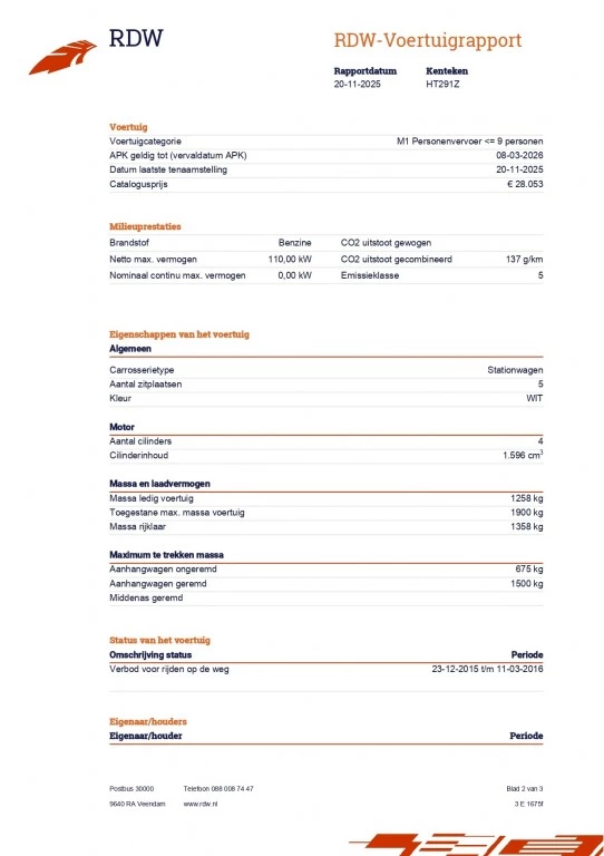 Hoofdafbeelding Ford Focus