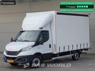 Hoofdafbeelding Iveco Daily Iveco Daily 35S18 3.0L Laadklep 180PK Schuifzeilen Airco Cruise Bakwagen Euro6 Meubelbak Zeilenwagen Schuifzeil Plane 22m3 Airco Cruise control