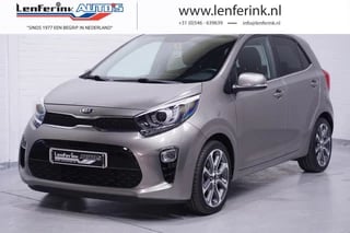 Kia Picanto 1.0 CVVT Design Edition Navi Clima Camera Leder/stof Apple Carplay 1e Eigenaar NAP