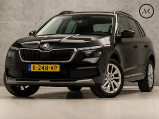 Škoda Kamiq 1.0 TSI Luxury Sport Automaat (VIRTUAL COCKPIT, APPLE CARPLAY, LEDER/ALCANTARA, STOELVERWARMING, CAMERA, ADAPTIVE CRUISE, KEYLESS, MATRIX LED, NIEUWSTAAT)
