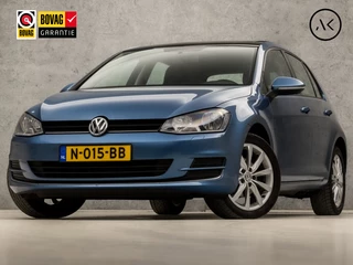 Volkswagen Golf 1.2 TSI R Sport Automaat (SCHUIFDAK, NAVIGATIE, LEDER, STOELVERWARMING, CAMERA, MASSAGE, SPORTSTOELEN, LM VELGEN, PARKEERSENSOREN, NIEUWSTAAT)