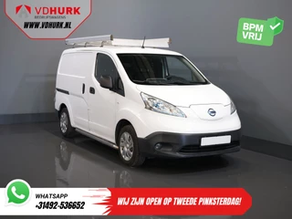 Nissan e-NV200 Optima 24kWh 105 km WLTP Snellader/ Imperiaal/ Sidebars/ PDC/ Cruise/ Airco