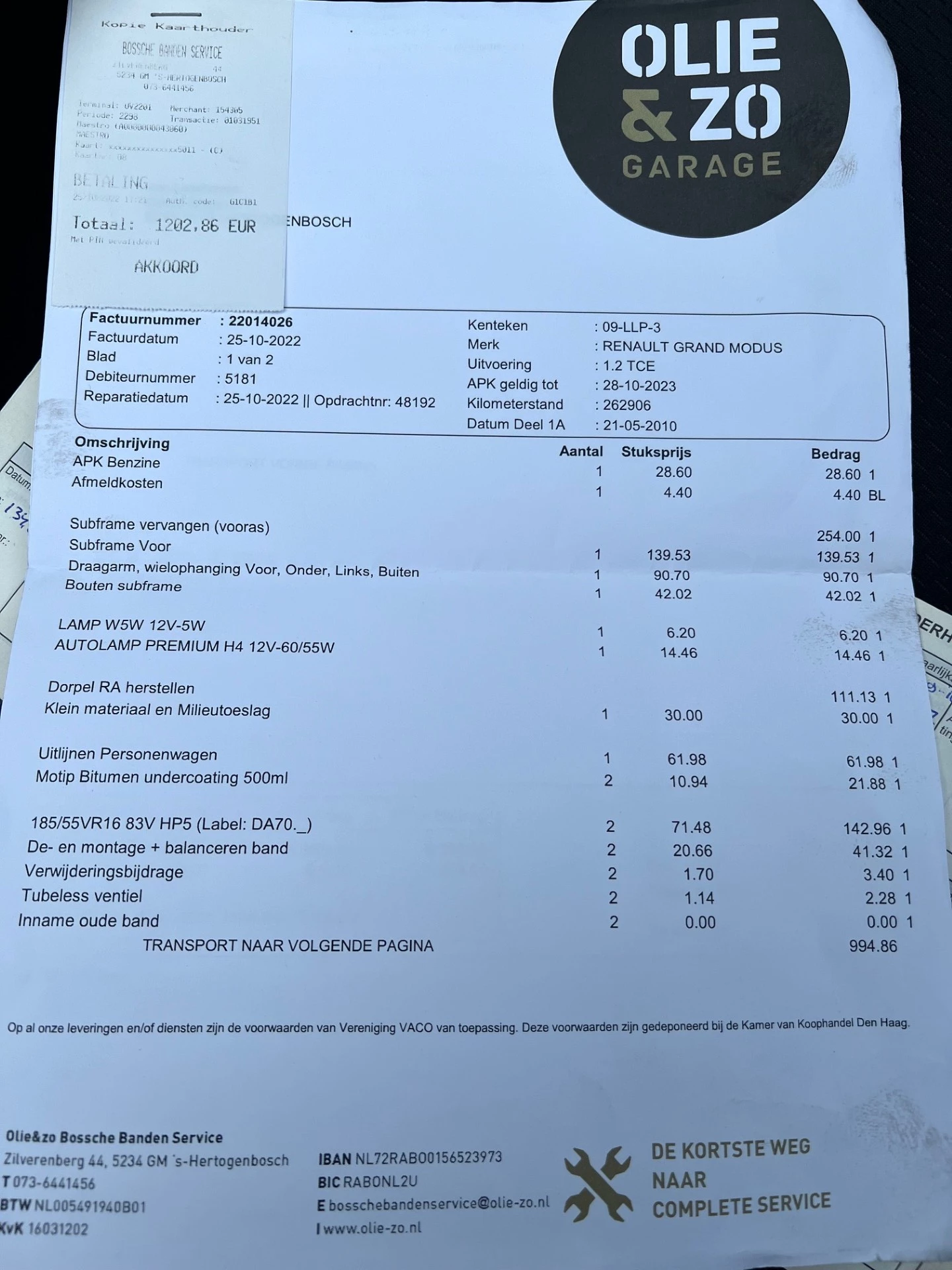 Hoofdafbeelding Renault Grand Modus