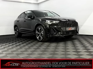 Audi Q3 Sportback 45 TFSI e S Edition Plug-in Leder, Camera, Navi, Virtual desk, Keyless start, Stoelverwarming, Cruise control, Apple carplay