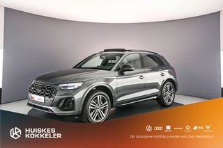 Audi Q5 50 TFSI e S Edition | Pano | Trekhaak | Tour/City/Parking Pack | 20 inch | Matrix LED | S-Line | 360cam |