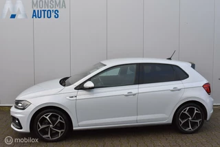 VW Polo 1.5 TSI 110kW AUT. R-Line 2020 WhiteSilver ACC Virtual cockpit LED-Matrix PDC 17" LMV Trekhaak