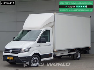 Volkswagen Crafter 177pk Laadklep Zijdeur Bakwagen Airco Cruise Camera Lat om Lat D'Hollandia Euro6 Meubelbak Koffer 21m3 Airco Cruise control