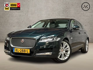 Jaguar XF 2.0 Portfolio 241Pk Automaat (SCHUIFDAK, VOLLEDIG DEALER ONDERHOUDEN, GROOT NAVI, MERDIAN AUDIO, LEDER, SPORTSTOELEN, STOELVERWARMING, KEYLESS, XENON, CAMERA, SFEERVERLICHTING, NIEUWSTAAT)