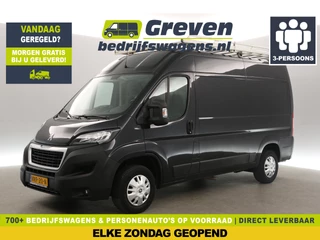 Peugeot Boxer 335 2.0 BlueHDI L2H2 164PK Airco Camera Cruise Navigatie PDC 3 Persoons LED Imperiaal Trekhaak