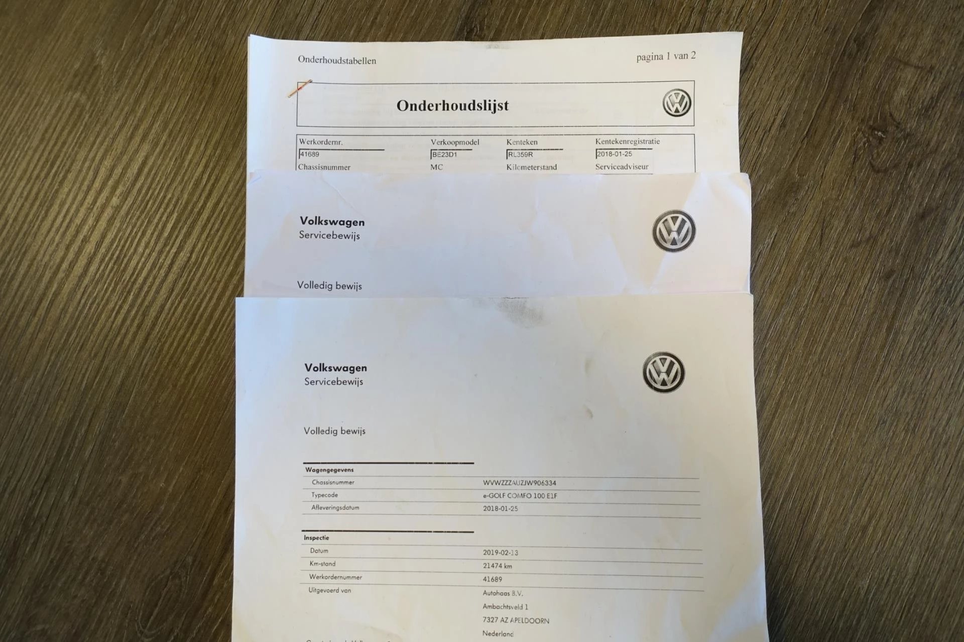 Hoofdafbeelding Volkswagen e-Golf