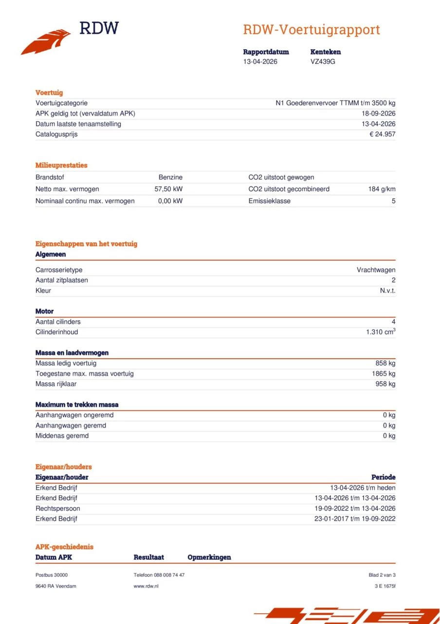 Hoofdafbeelding DFSK K-serie