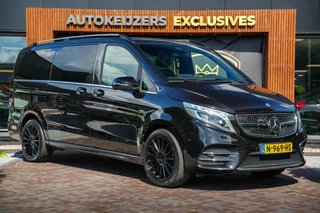 Mercedes-Benz V-klasse 250d 4-MATIC Lang Exclusive 360° Camera Pano Airco separaat Dakrails Zijschuifdeur links+rechts 19"L.M. Vossen