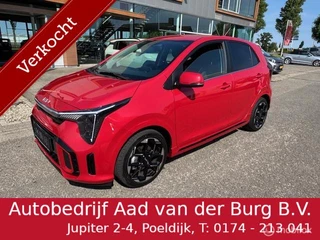 Kia Picanto 1.0 DPi GT-Line GT Interieur , GT Voor- & Achter bumpers  ,  Navigatie & Camera , Bluetooth , Apple carplay & Android auto, Speciale sportive uitvoering   02-2025 2.750km !   Direct rijden !