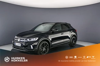 Hoofdafbeelding Volkswagen T-Roc Volkswagen T-Roc R-Line 1.5 TSI 150pk DSG Automaat Black style, Adaptive cruise control, Achteruitrijcamera, LED matrix koplampen, Elektrische achterklep, Navigatie, Parkeersensoren