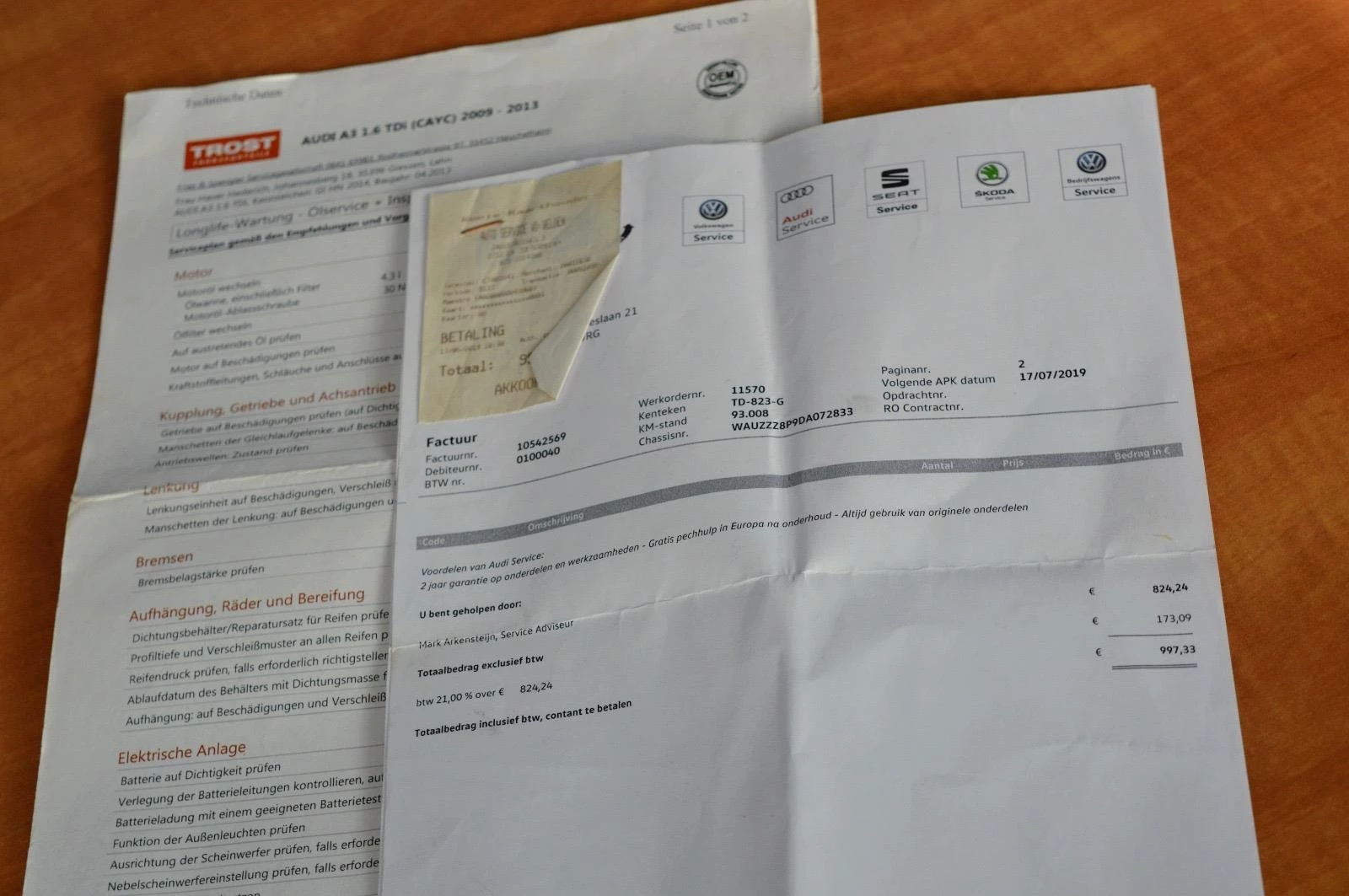 Hoofdafbeelding Audi A3