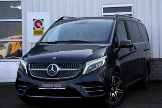 Mercedes-Benz V-Klasse 300d 239PK 7 Peroons AMG Lang*Ex BTW/Incl. BPM*Perfect MB Onderh.*Elek. Deuren/Sfeer/360Camera/Leder/Apple Carplay-Android/MBUX/LED/DAB/Elek Achterklep/Parkeersens.V+A/19 inch LM*