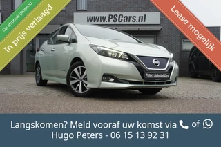 Hoofdafbeelding Nissan Leaf Nissan LEAF 40 kWh Camera|Navigatie|Stoel-Stuurverwarming