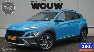Hyundai Kona 1.6 HYBRID Schuif-Kanteldak | Elektr. Stoelverstelling | Leder | HUD | Navigatie 10.25 inch