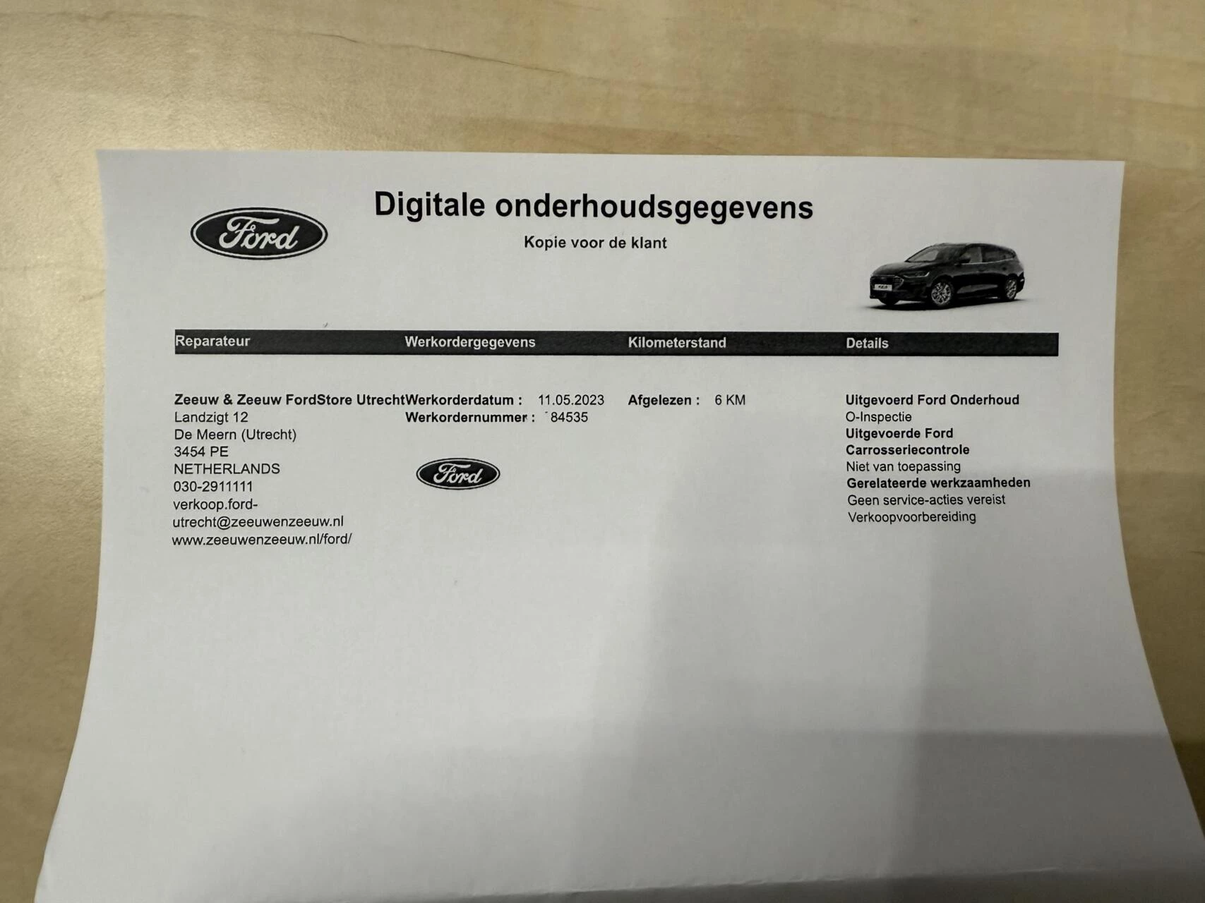 Hoofdafbeelding Ford Focus