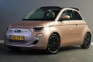 Fiat 500 C La Prima 42 kWh / Cabrio / Stoel-Voorruitverwarming / Camera