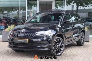 Skoda Karoq 1.5 SportLine TSI ACT 150pk | Camera | Pano | LED | Navi | Keyless | Cruise | Carplay | Stoelverwarming
