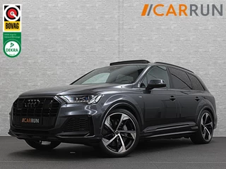 Hoofdafbeelding Audi Q7 Audi Q7 TFSI e 381PK S-Line | 360 Camera | RS-Leder | Laser-LED | BTW | ACC | Head-Up | Panorama | Keyless-Entry | Luchtvering | Memory | Lane & Side assist | Sportstoelen | Black optic | Bovag Garantie.