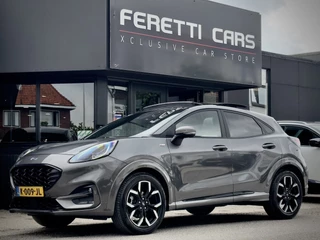 Hoofdafbeelding Ford Puma Ford Puma 1.0 ECOBOOST AUT7 ST-LINE X PANODAK DESIGN-LEDER NAVI CAMERA B&O SOUND LED LMV PDC