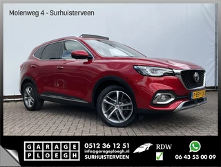 MG EHS 1.5 TGDI Luxury PHEV Pano Leer Memory 360cam Trekhaak Adap.Cruise Keyless Carplay VOL!