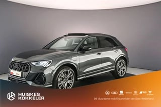 Audi Q3 45 TFSI e S edition | Pano | Sonos | Trekhaak | Matrix Led | 20 inch | Adapt. Onderstel | Optiek Zwart | Sfeerverlichting | 360cam |