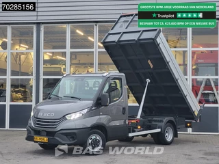 Iveco Daily 35C21 3.0L 210PK Automaat Open Laadbak 2025 model ACC Airco CarPlay Pritsche Pickup Open Box Airco